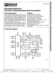 DPC2020R datasheet pdf National Semiconductor