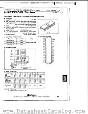 HN27C101G datasheet pdf Hitachi Semiconductor