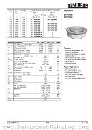 SKT1200-XXX datasheet pdf Semikron