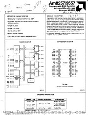 P8257 datasheet pdf Advanced Micro Devices