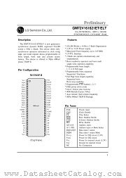 GM72V161621ET datasheet pdf LG Semiconductor