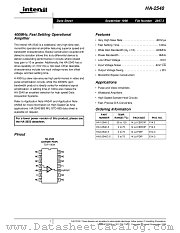 HA3-2540-5 datasheet pdf Intersil