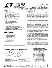 LT1079AM datasheet pdf Linear Technology