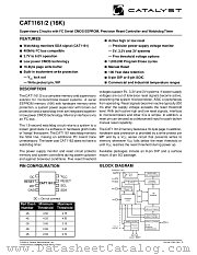 CAT1162JI-45TE13 datasheet pdf Catalyst Semiconductor