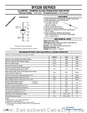 BY228 datasheet pdf General Semiconductor