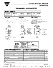 TN2404K-T1 datasheet pdf Vishay