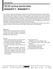 BH9596FP-Y datasheet pdf ROHM