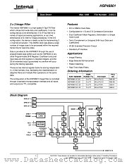 HSP48901GC-30 datasheet pdf Intersil