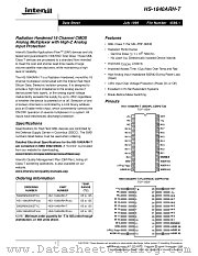 HS1-1840ARH-T datasheet pdf Intersil