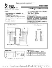 CY29FCT52CTSOCT datasheet pdf Texas Instruments