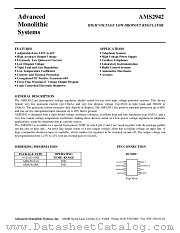 AMS2942BS datasheet pdf Advanced Monolithic Systems