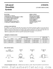 AMS431LC datasheet pdf Advanced Monolithic Systems