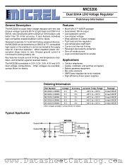 MIC5208-5.0BMM datasheet pdf Micrel Semiconductor