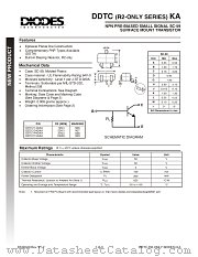 DDTC115GKA-7 datasheet pdf Diodes