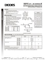 DDTC115EE-7 datasheet pdf Diodes