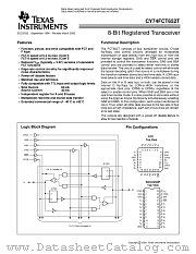 CY74FCT652TLCC datasheet pdf Texas Instruments