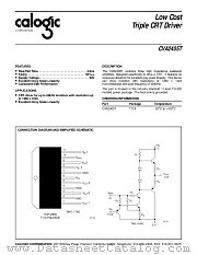 CVA2405 datasheet pdf Calogic