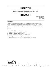 LV74 datasheet pdf Hitachi Semiconductor