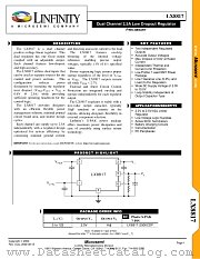 LX8817-2500CDF datasheet pdf Microsemi