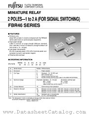 FBR46 datasheet pdf Fujitsu Microelectronics