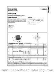 FDD5202P datasheet pdf Fairchild Semiconductor