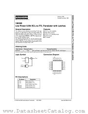 100393QC datasheet pdf Fairchild Semiconductor