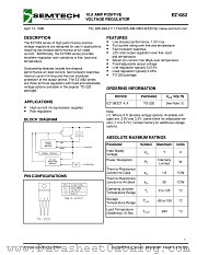 EZ1082CT-3.3 datasheet pdf Semtech
