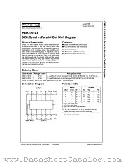 74LS164 datasheet pdf Fairchild Semiconductor
