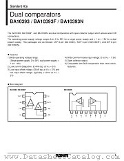 BA10393F datasheet pdf ROHM