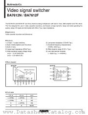 BA7612F datasheet pdf ROHM