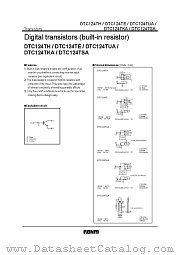 DTC124TE datasheet pdf ROHM