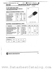 KSC1395 datasheet pdf Samsung Electronic