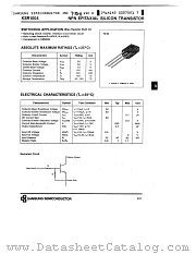 KSR1004 datasheet pdf Samsung Electronic