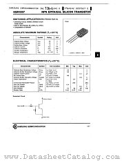 KSR1007 datasheet pdf Samsung Electronic