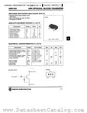 KSR1103 datasheet pdf Samsung Electronic
