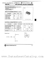 KSR1109 datasheet pdf Samsung Electronic