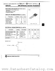 KSR1210 datasheet pdf Samsung Electronic