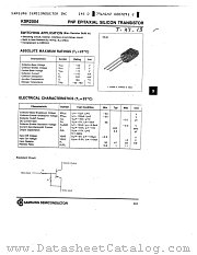 KSR2004 datasheet pdf Samsung Electronic