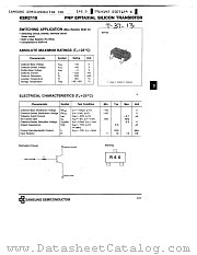 KSR2110 datasheet pdf Samsung Electronic
