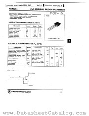 KSR2204 datasheet pdf Samsung Electronic