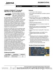 ISL38601C-CD datasheet pdf Intersil