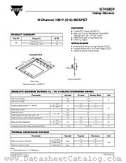 SI7456DP-T1 datasheet pdf Vishay