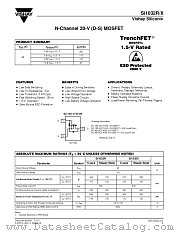 SI1032R-T1 datasheet pdf Vishay