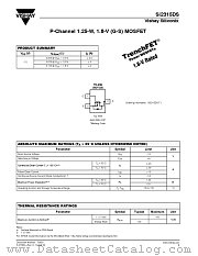 SI2315DS-T1 datasheet pdf Vishay