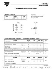 SI3430DV-T1 datasheet pdf Vishay