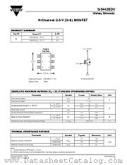 SI3442BDV-T1-E3 datasheet pdf Vishay