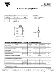 SI3460DV-T1 datasheet pdf Vishay