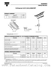 SI5404DC-T1 datasheet pdf Vishay