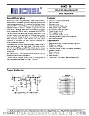MIC2196BM datasheet pdf Micrel Semiconductor
