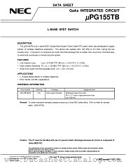 UPG155TB datasheet pdf NEC